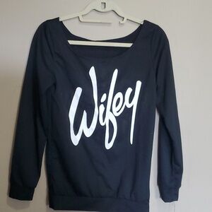 Long Sleeve whimsical tshirt size small